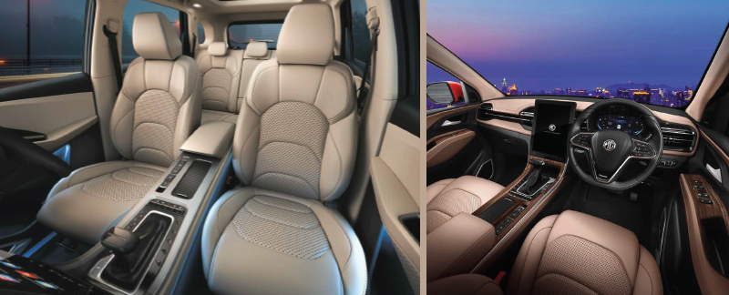 MG Hector Interior